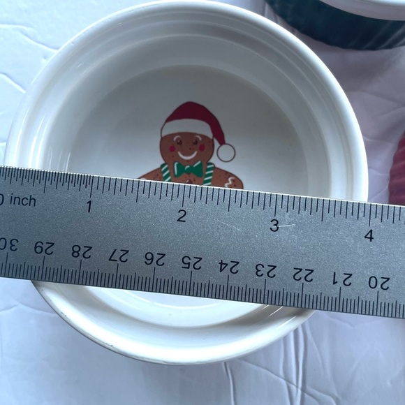 Ceramic 4" Holiday Ramekins 3 PIECES Celebrate It - Picture 6 of 7